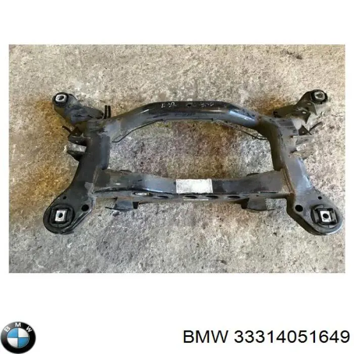 Subchasis trasero soporte motor BMW 33314051649 precio, desde 416,72 EUR