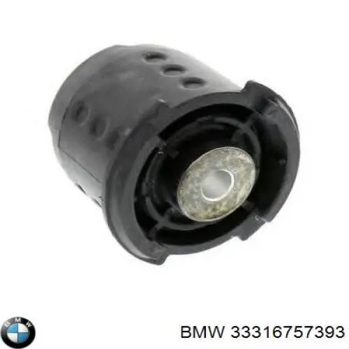 33316757393 BMW suspensión, cuerpo del eje trasero