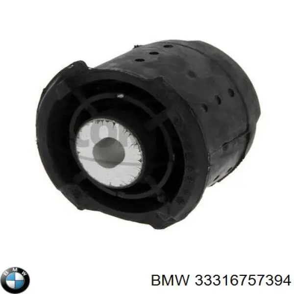 33316757394 BMW suspensión, cuerpo del eje trasero