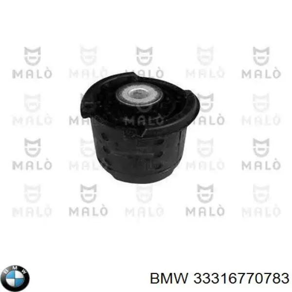 33316770783 BMW suspensión, cuerpo del eje trasero