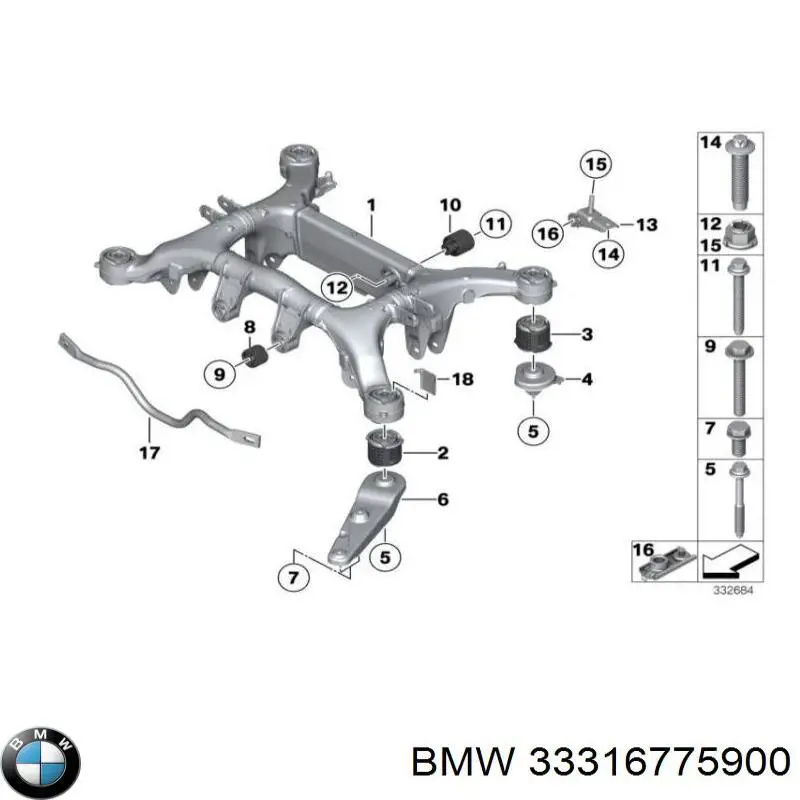  BMW 33316775900 precio, desde 55,56 EUR