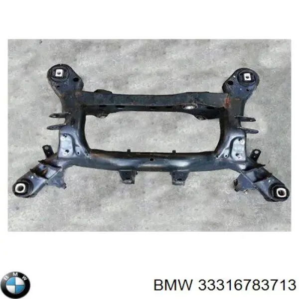 33316783713 BMW subchasis trasero soporte motor