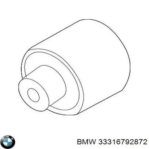 Silentblock trasero 33316792872 BMW