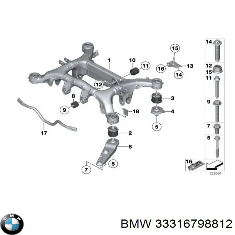 Comprar 33316798812 BMW 