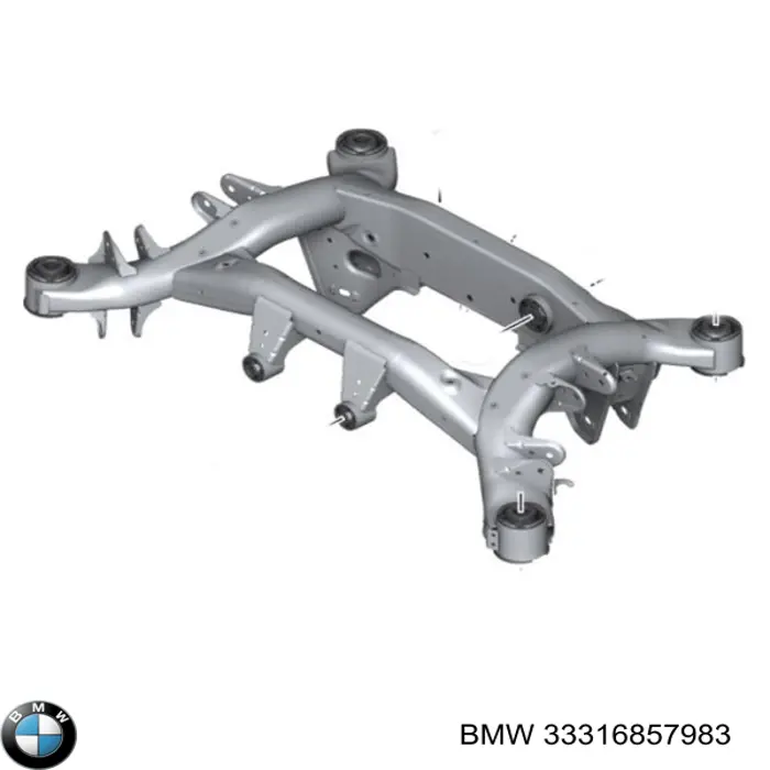 Comprar 33316853183 BMW Puente trasero