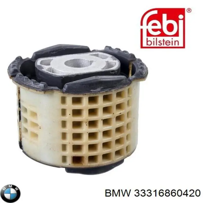 Cojín de viga trasera BMW 33316860420 precio, desde 40,40 EUR