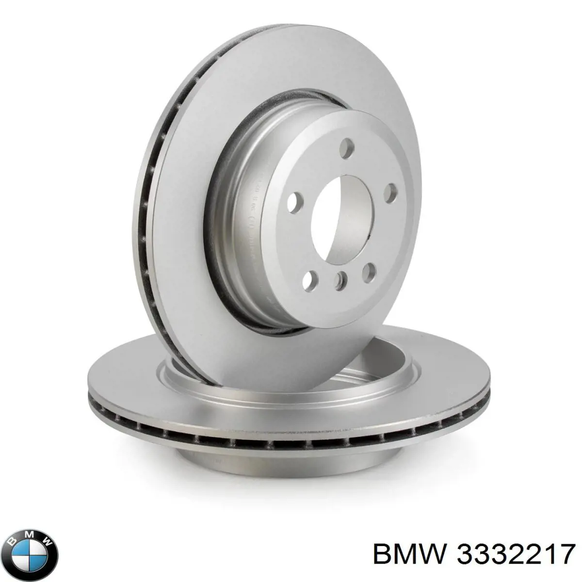 3332217 BMW disco de freno trasero