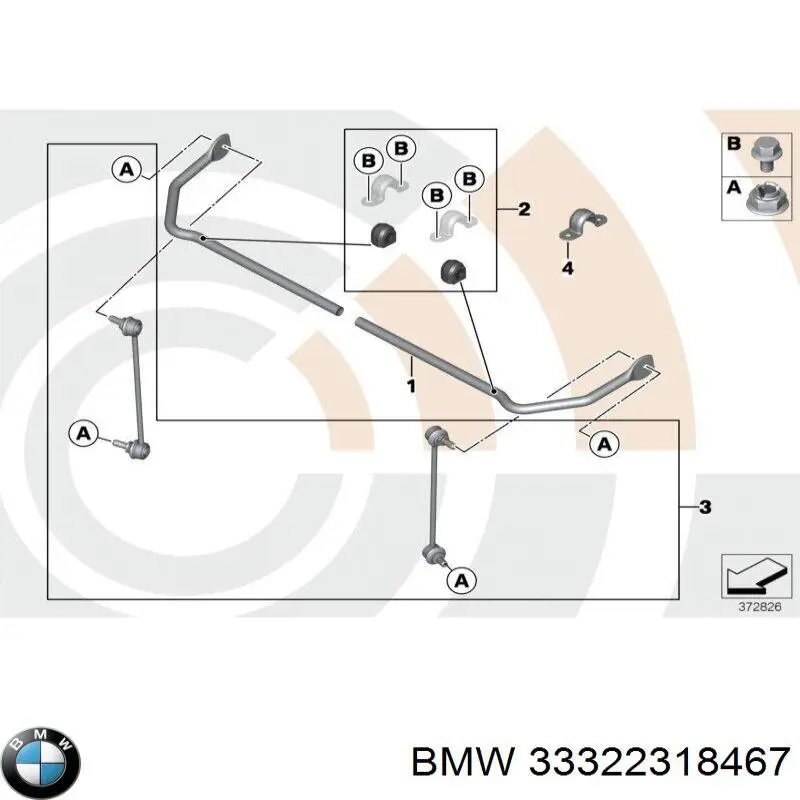  BMW 33322318467 precio, desde 30,02 EUR