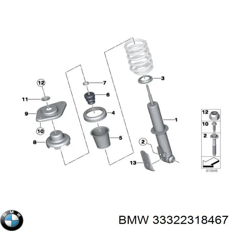 33322318467 BMW 