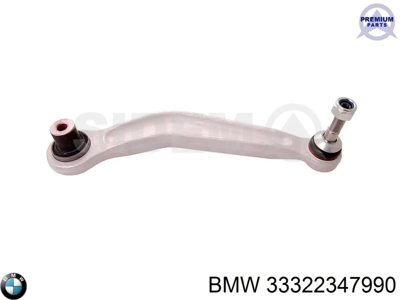 Brazo superior derecho de la suspensión trasera 33322347990 BMW