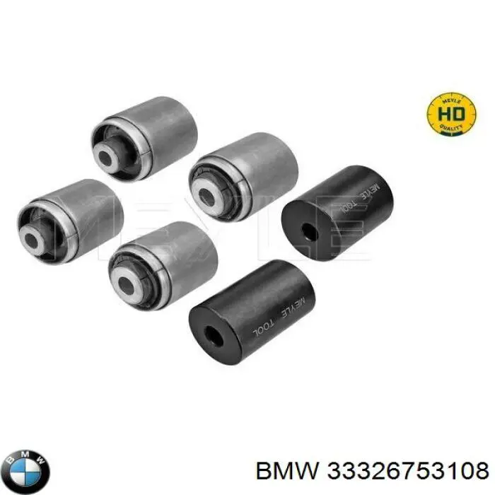 Brazo suspension (control) trasero inferior derecho para BMW 7 (E65, E66, E67)