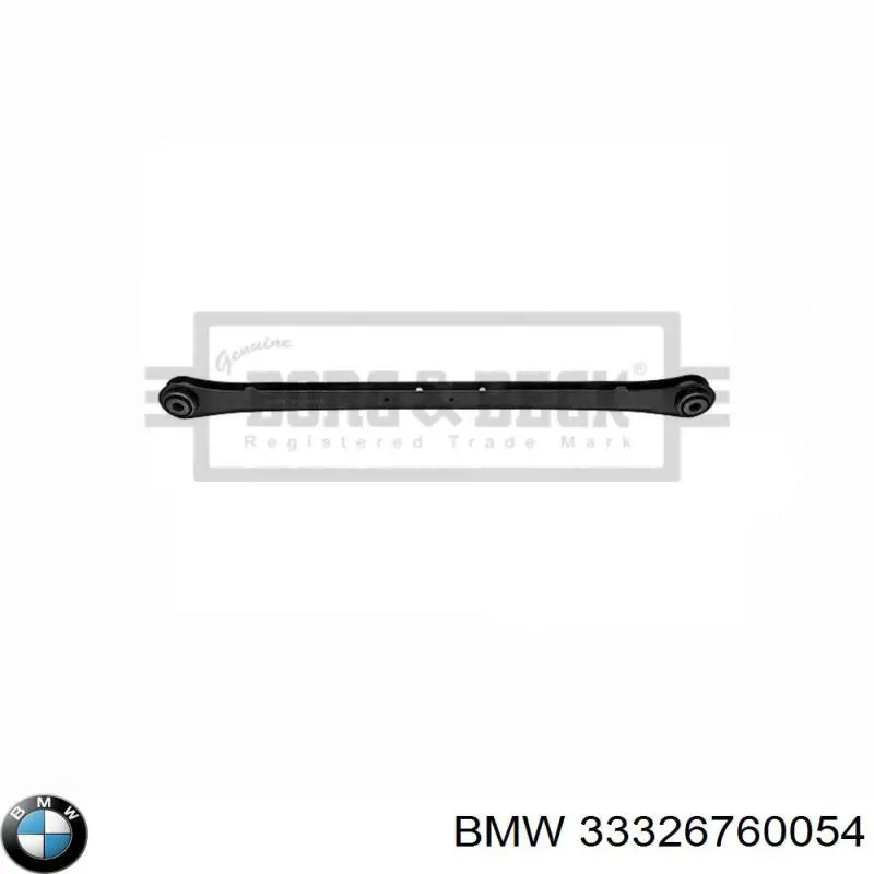 33326760054 BMW brazo de suspension trasera