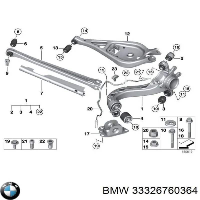  BMW 33326760364 precio, desde 30,97 EUR
