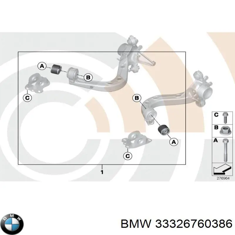 Comprar 33326760386 BMW Junta del adaptador del filtro de aceite