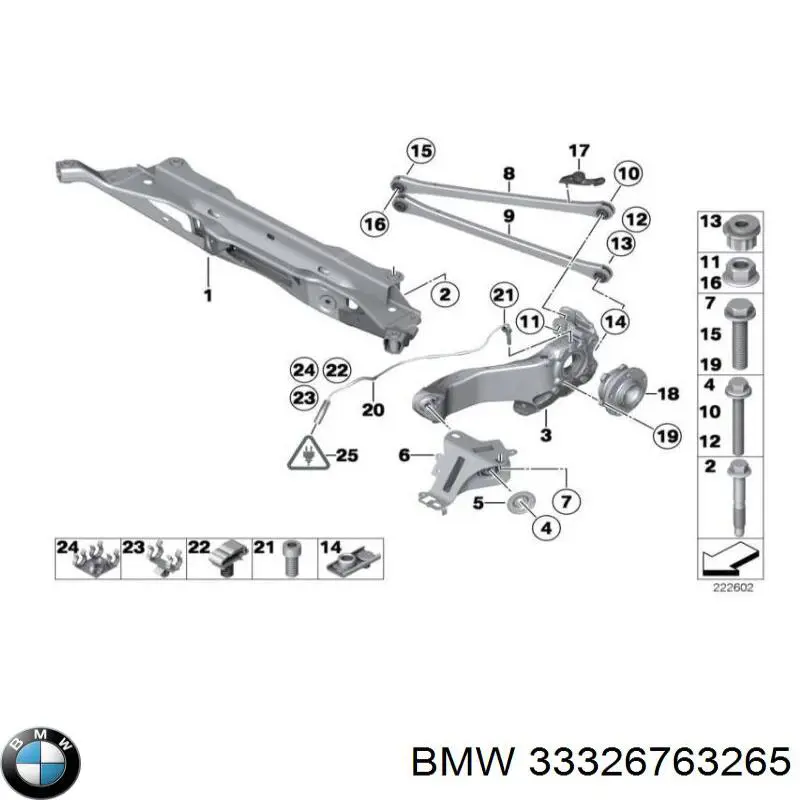  BMW 33326763265 precio, desde 16,99 EUR
