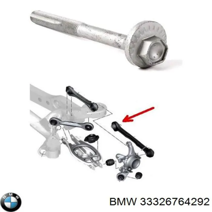 Perno interior del brazo de caída trasero BMW 33326764292 precio, desde 17,27 EUR