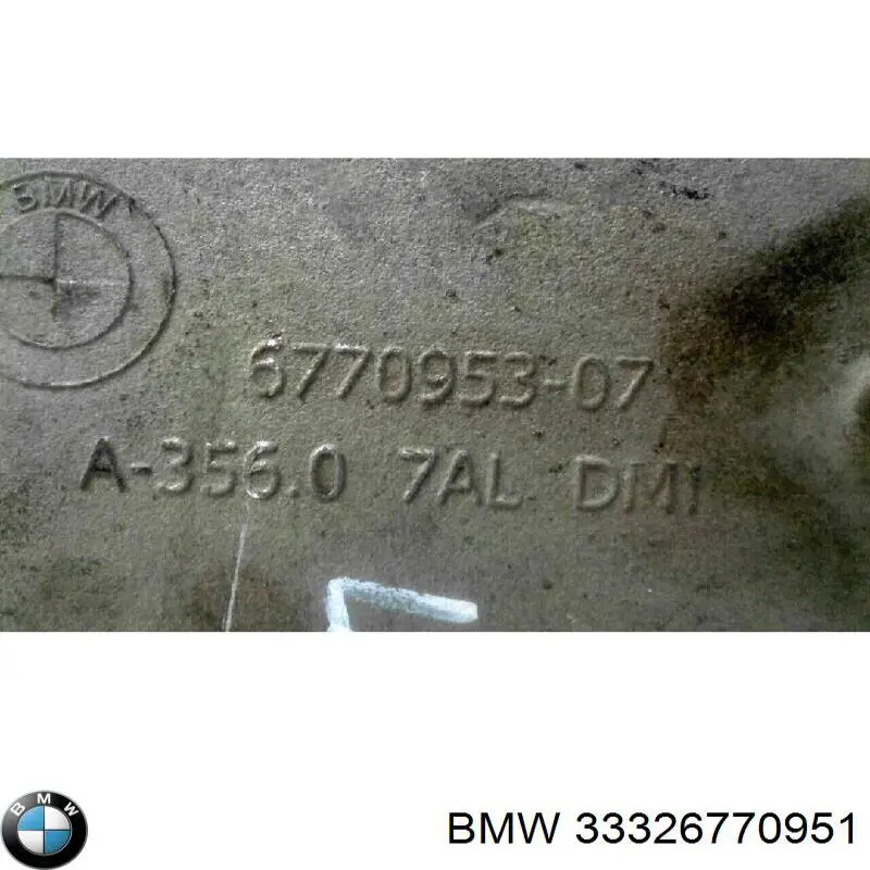 Brazo suspension (control) trasero inferior izquierdo para BMW X6 (E72)