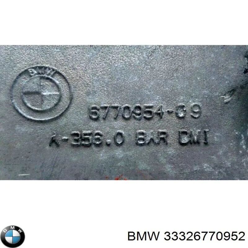 33326770952 BMW Brazo inferior derecho de la suspensión trasera