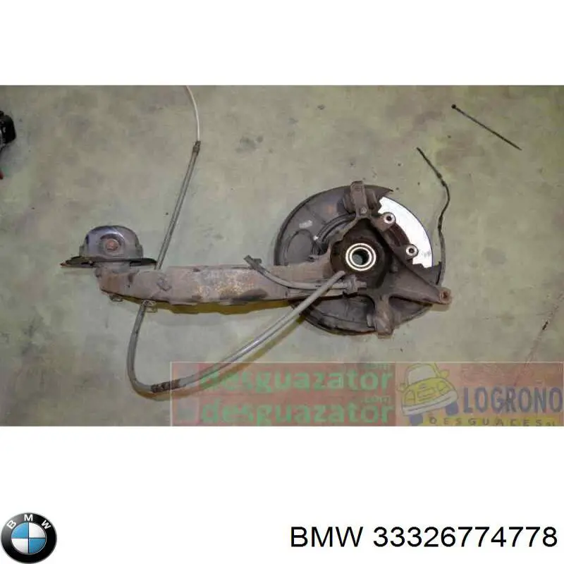 Comprar 33326774778 BMW Mangueta trasera derecha