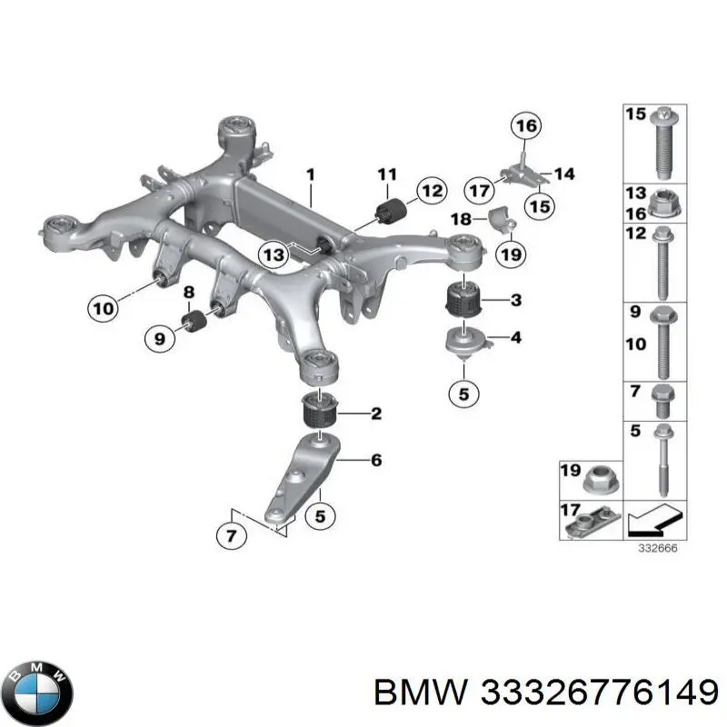 Comprar 33326776149 BMW 