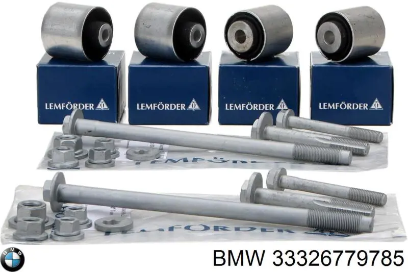 Perno de fijación interior del brazo oscilante inferior trasero 1929005KIT Febest