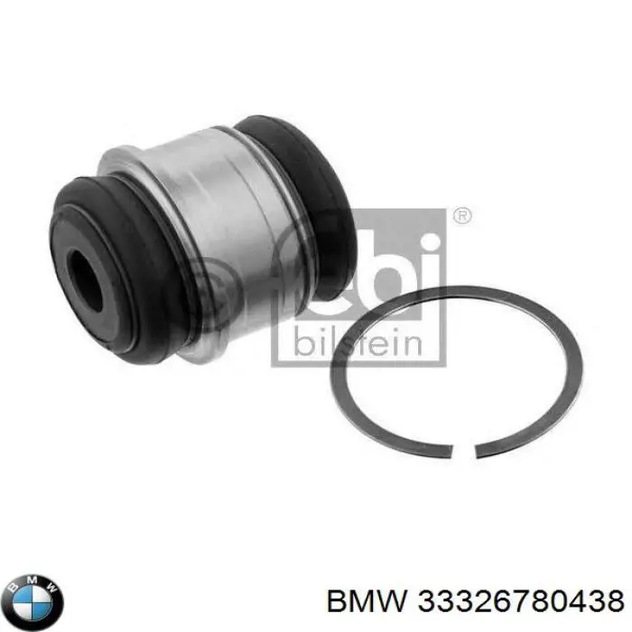 Buje de mangueta trasera 33326780438 BMW