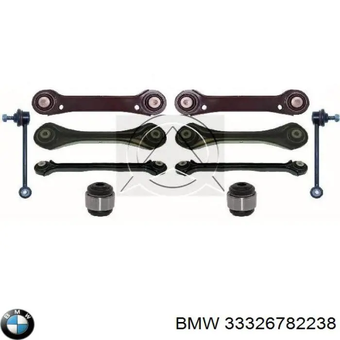 33326782238 BMW Brazo superior de suspensión trasera izquierdo/derecho