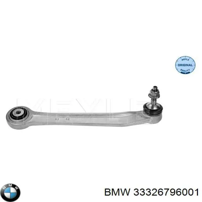 Brazo transversal izquierdo de suspensión trasera 33326796001 BMW