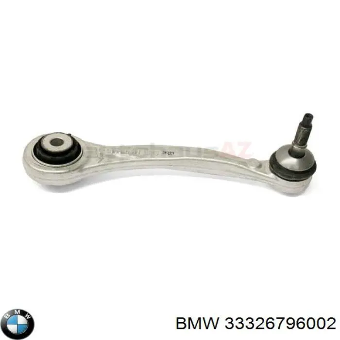 Brazo transversal derecho de suspensión trasera 33326796002 BMW