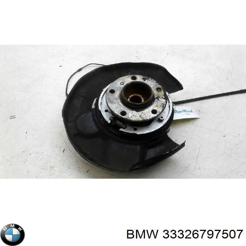 33326797507 BMW muñón del eje, suspensión de rueda, trasero izquierdo