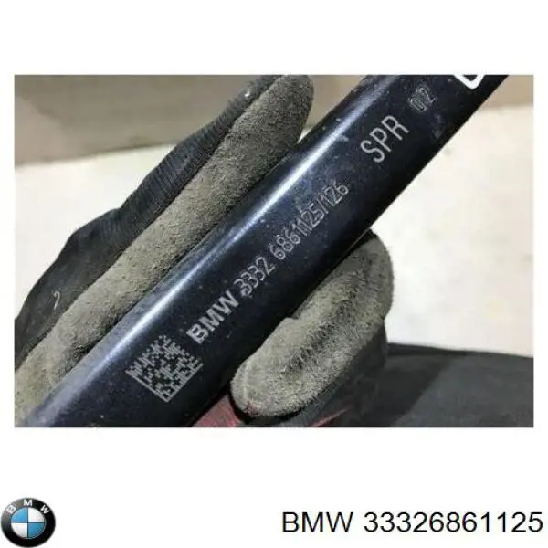 Brazo transversal izquierdo de suspensión trasera 33326861125 BMW