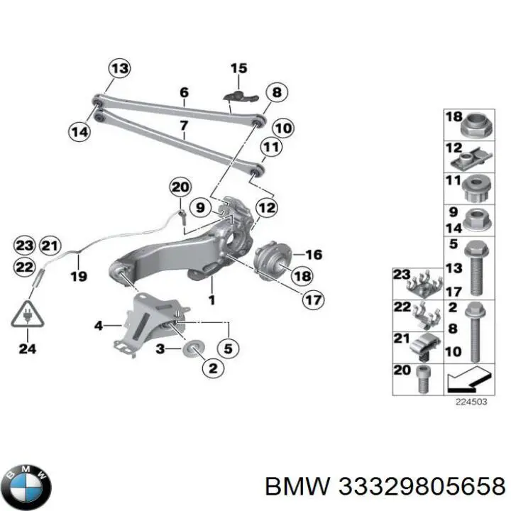 BMW 33329805658 precio, desde 145,20 EUR