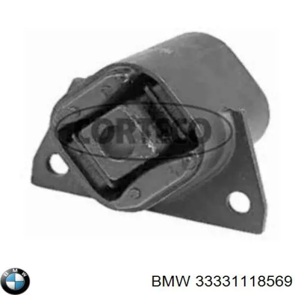 33331118569 BMW suspensión, cuerpo del eje trasero