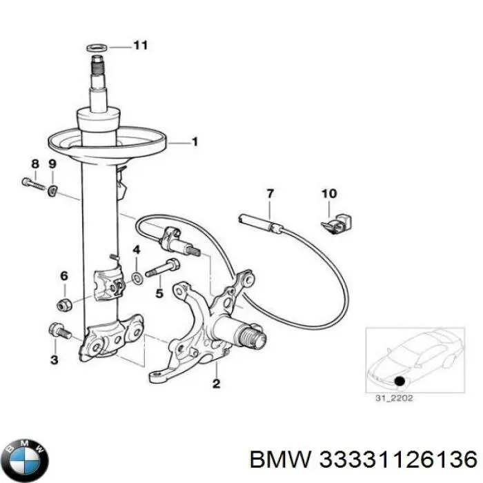 Comprar 33331126136 BMW 