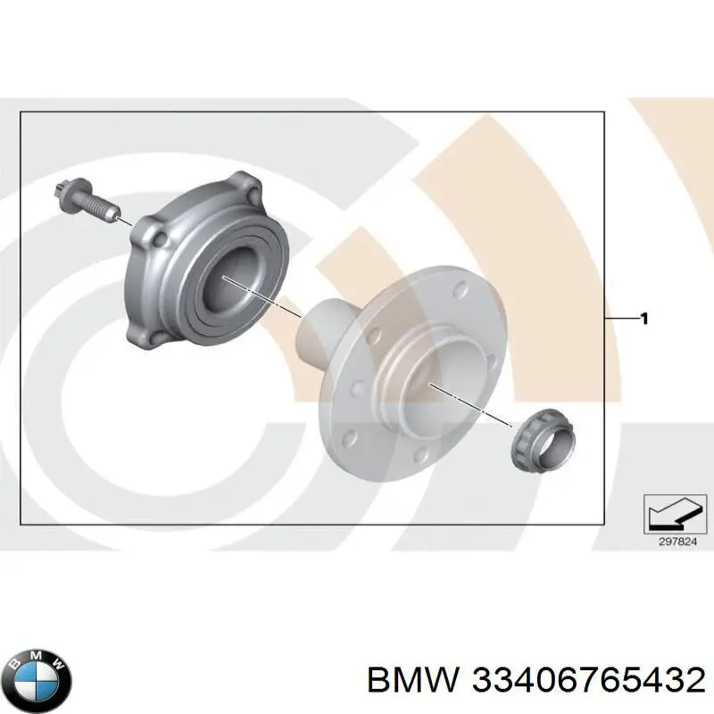 Cojinete de cubo delantero BMW 33406765432 precio, desde 5,38 EUR