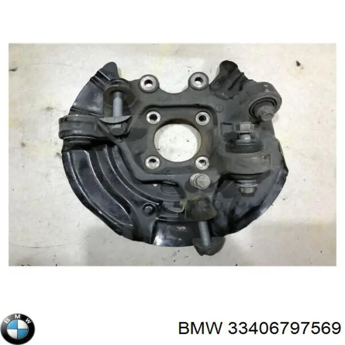 Mangueta trasera izquierda 33406797569 BMW