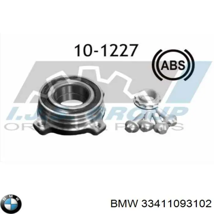 Cojinete de rueda trasero BMW 5 E39
