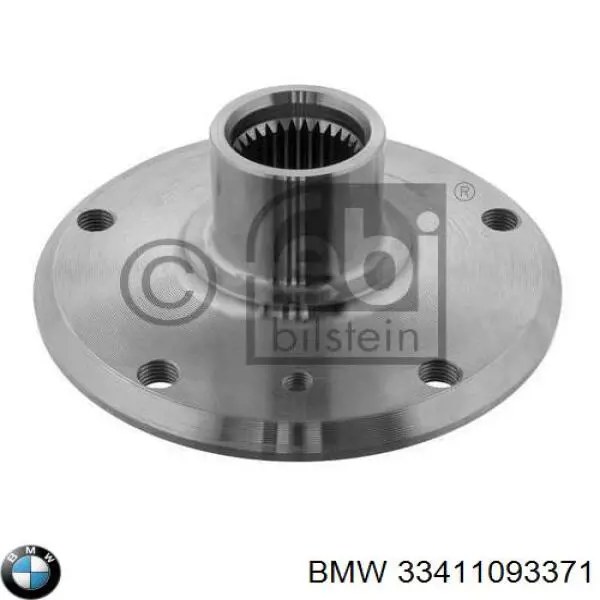 33411093371 BMW cubo de rueda trasero