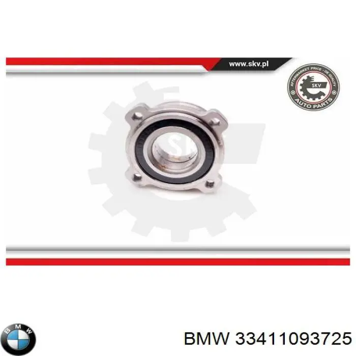 Cojinete de rueda trasero BMW 5 E39