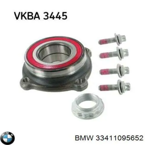 Cojinete de rueda trasero BMW 5 E39
