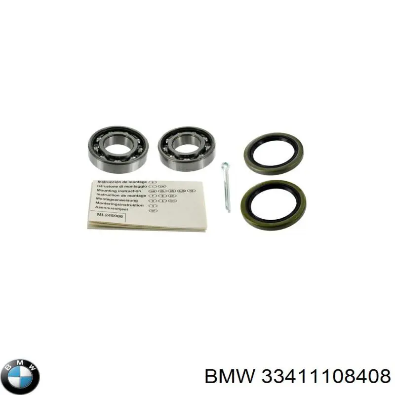 Comprar 33411108408 BMW Cojinete de rueda trasero