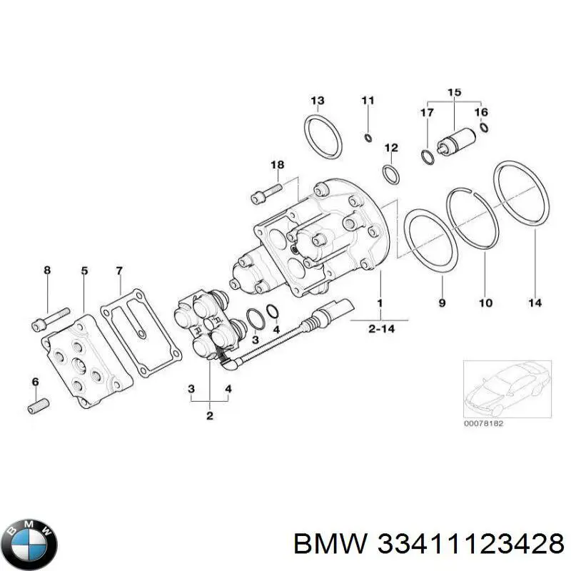 33411123428 BMW 