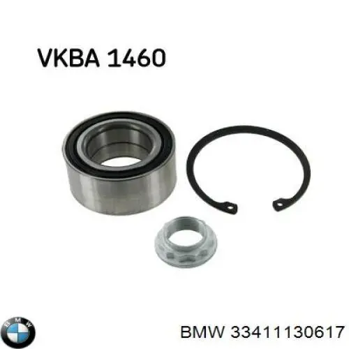 Cojinete de rueda 33411130617 BMW