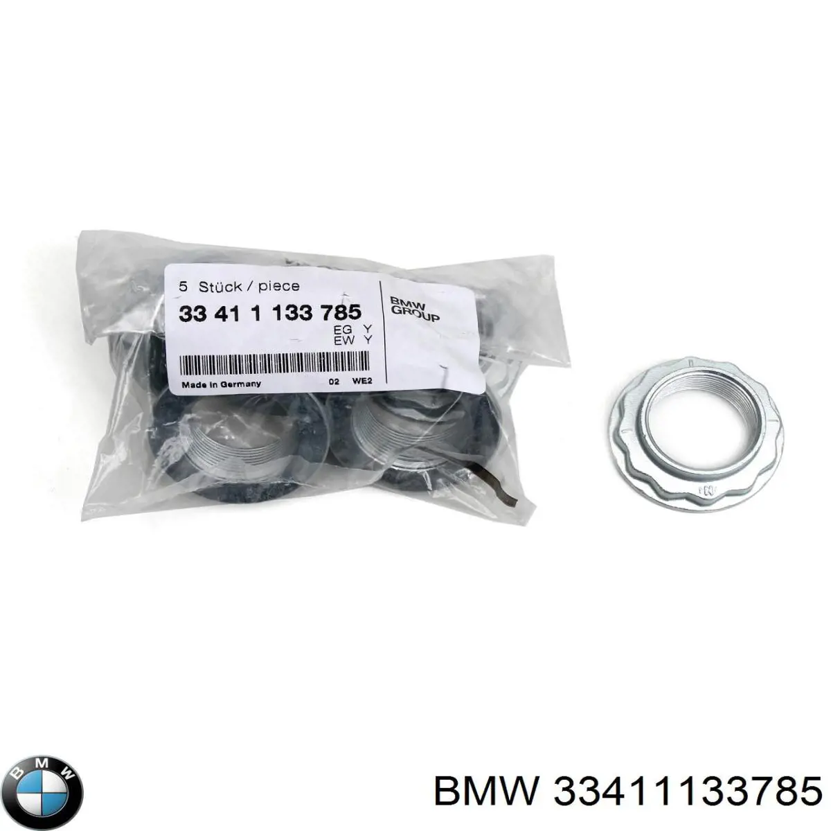 Comprar 33411133785 BMW Tuerca del cubo de rueda trasera