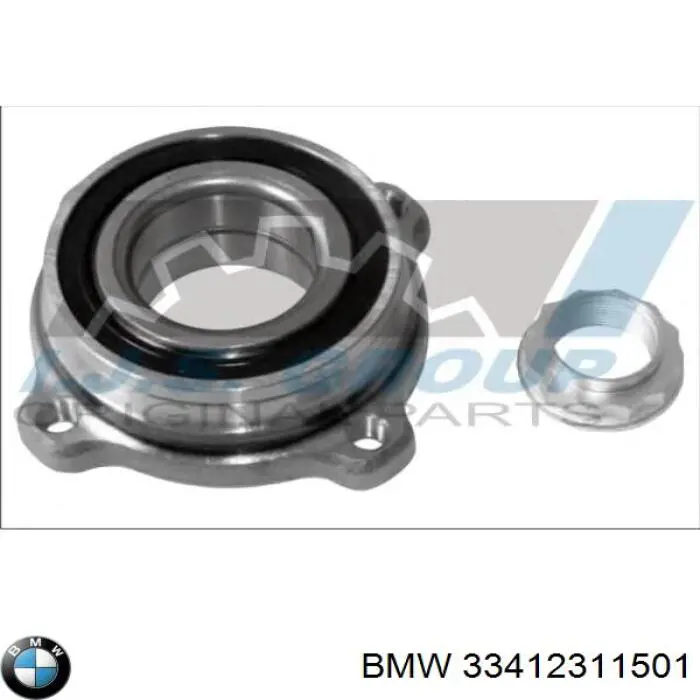 33412311501 BMW cojinete de rueda trasero