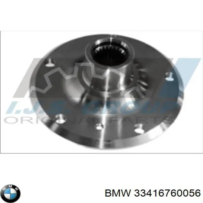 Comprar 33416760056 BMW Cubo de rueda, Eje trasero