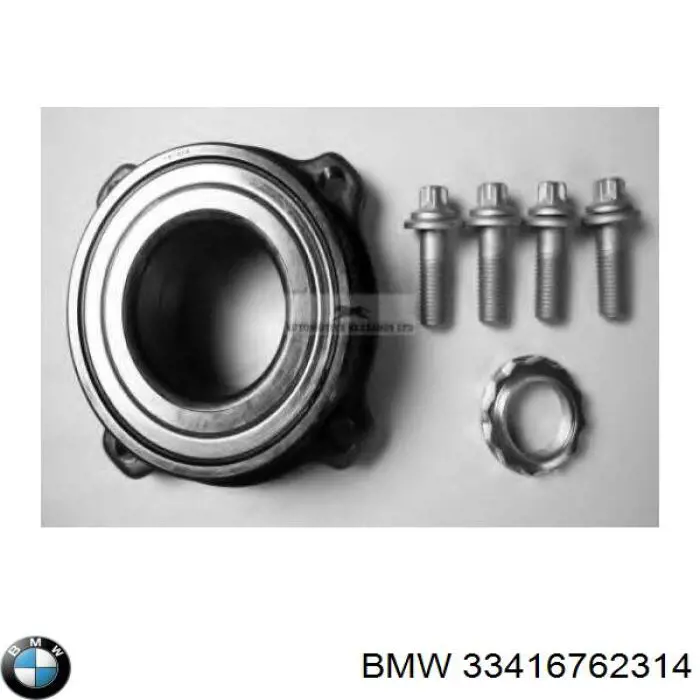 33416762314 BMW cojinete de rueda trasero