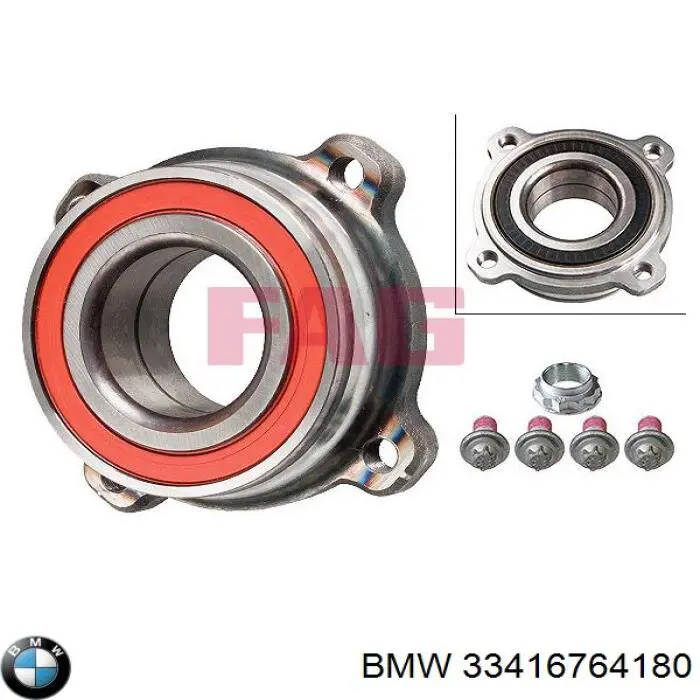 33416764180 BMW cojinete de rueda trasero