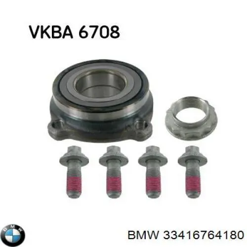 Comprar 33416764180 BMW Cojinete de rueda trasero