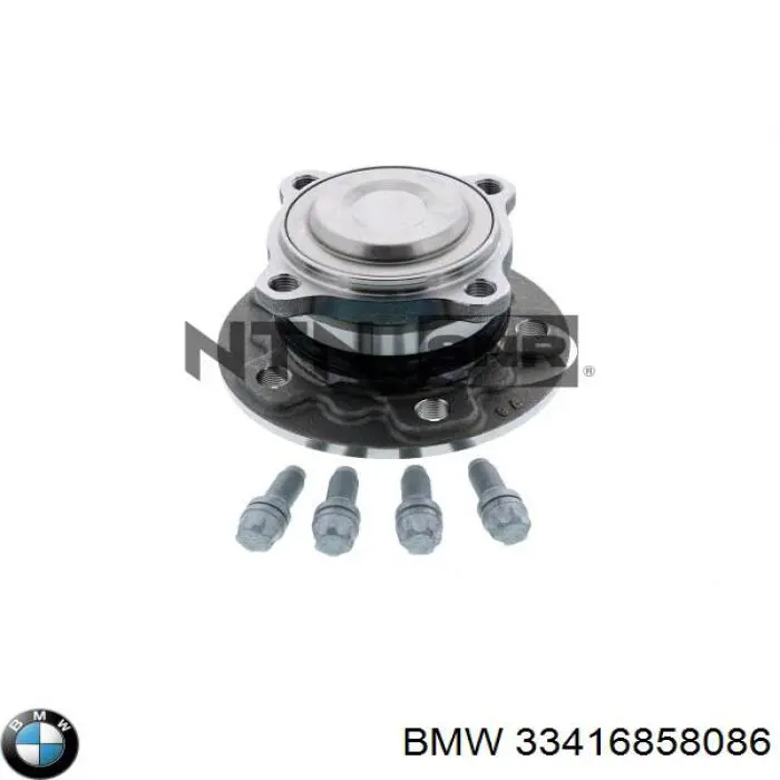 Buje de rueda trasero para BMW X1 (F48)